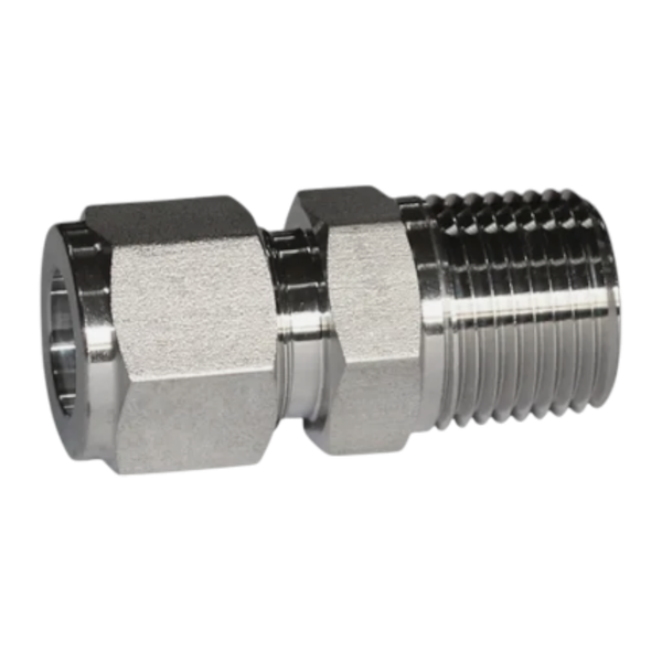 COM штуцер под металлическую прокладку ( об.вр.М 8мм x нр.BSPP 1/4" )