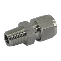 COM штуцер под металлическую прокладку ( об.вр.М 6мм x нр.BSPP 1/4" )