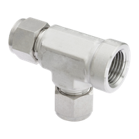 CRTF тройник с резьбой по направлению ( об.вр.Д 1/2" x вр.NPT 1/2" )