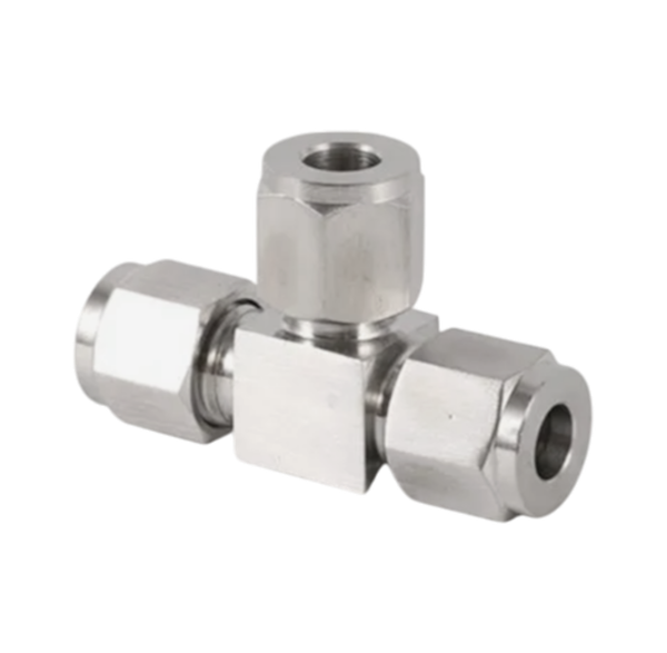 CTA обжимной тройник ( об.вр.М 10мм x об.вр.М 10мм )