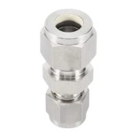 CUR обжимная переходная муфта ( об.вр.Д 1/2" x об.вр.Д 1/8" )