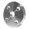Фланец плоский DIN2503 нержавеющий, AISI304 DN15 (1/2") (21,3) (CF8), РN40