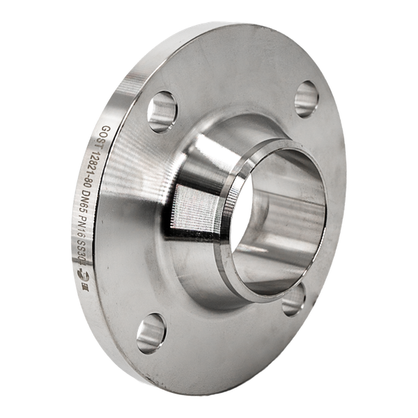 Фланец воротниковый нержавеющий, AISI304 DN65 (2_1/2") (76мм), (CF8), РN16