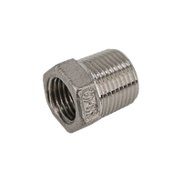 Футорка нержавеющая, AISI304 DN10 x DN 8 (3/8" x 1/4"), (CF8), PN16