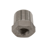 Футорка нержавеющая, AISI304 DN15 x DN 8 (1/2" x 1/4"), (CF8), PN16