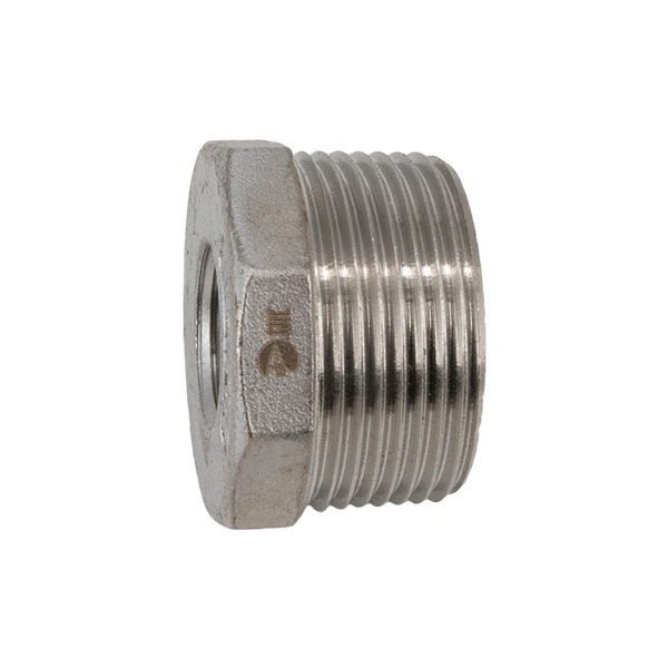 Футорка нержавеющая, AISI304 DN32 x DN15 (1_1/4" x 1/2"), (CF8), PN16