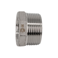 Футорка нержавеющая, AISI304 DN32 x DN25 (1_1/4" x 1"), (CF8), PN16