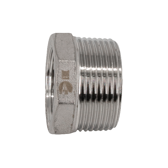 Футорка нержавеющая, AISI304 DN32 x DN25 (1_1/4" x 1"), (CF8), PN16