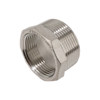 Футорка нержавеющая, AISI304 DN40 x DN32 (1_1/2" x 1_1/4"), (CF8), PN16