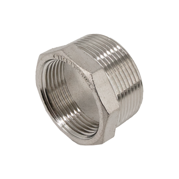 Футорка нержавеющая, AISI304 DN40 x DN32 (1_1/2" x 1_1/4"), (CF8), PN16