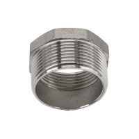 Футорка нержавеющая, AISI304 DN40 x DN32 (1_1/2" x 1_1/4"), (CF8), PN16