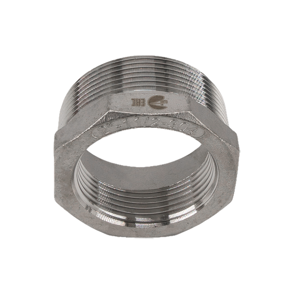 Футорка нержавеющая, AISI304 DN50 x DN40 (2' x 1_1/2"), (CF8), PN16