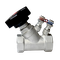 Клапан балансировочный ручной муфтовый нержавеющий, AISI304 DN32 (1 1/4"), (CF8), PN16