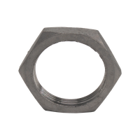 Контргайка 6-гранная нержавеющая, AISI316 DN40 (1_1/2"), (CF8M), PN16