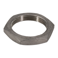 Контргайка 6-гранная нержавеющая, AISI316 DN40 (1_1/2"), (CF8M), PN16