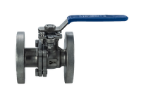 Кран шаровый фланцевый под привод нержавеющий (2PC), AISI304 DN25 (1"), (CF8), PN16