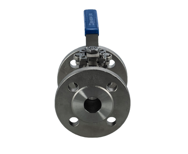 Кран шаровый фланцевый под привод нержавеющий (2PC), AISI304 DN32 (1_1/4"), (CF8), PN40