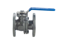 Кран шаровый фланцевый под привод нержавеющий (2PC), AISI304 DN40 (1_1/2"), (CF8), PN40