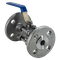 Кран шаровый фланцевый трехсоставной нержавеющий (3PC), AISI316 DN15 (1/2"), (CF8M), PN16