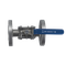 Кран шаровый фланцевый трехсоставной нержавеющий (3PC), AISI316 DN25 (1"), (CF8M), PN16