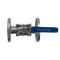 Кран шаровый фланцевый трехсоставной нержавеющий (3PC), AISI316 DN40 (1_1/2"), (CF8M), PN16