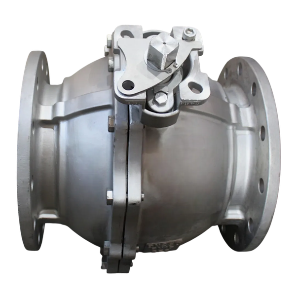 Кран шаровый фланцевый под привод нержавеющий (2PC), AISI304 DN 250 (10"), (CF8), PN16