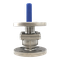 Кран шаровый фланцевый под привод нержавеющий (2PC), AISI316 DN40 (1_1/2"), (CF8M), PN40