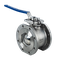 Кран шаровый межфланцевый под привод нержавеющий (1PC), AISI304 DN 100 (4"), (CF8), PN16