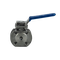 Кран шаровый межфланцевый под привод нержавеющий (1PC), AISI304 DN15 (1/2"), (CF8), PN16