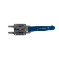 Кран шаровый межфланцевый под привод нержавеющий (1PC), AISI304 DN20 (3/4"), (CF8), PN16