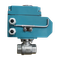 Кран шаровый муфтовый (2PC), AISI304 DN25 (1"), с электроприводом DC 24V (C-05)
