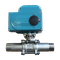 Кран шаровый приварной, AISI304 DN25 (1"), с электроприводом AC 24V (C-03)