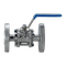 Кран шаровый фланцевый трехсоставной нержавеющий (3PC), AISI304 DN15 (1/2"), (CF8), PN40