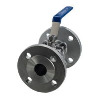 Кран шаровый фланцевый трехсоставной нержавеющий (3PC), AISI304 DN40 (1_1/2"), (CF8), PN40