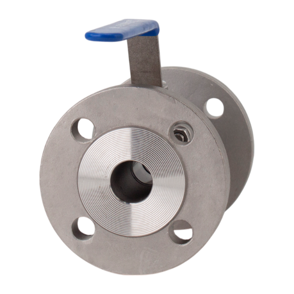 Кран шаровый фланцевый трехсоставной нержавеющий (3PC), AISI304 DN25 (1"), (CF8), PN40