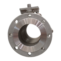 Кран шаровый фланцевый под привод нержавеющий (3PC), AISI316 DN 125 (5"), (CF8M), PN16