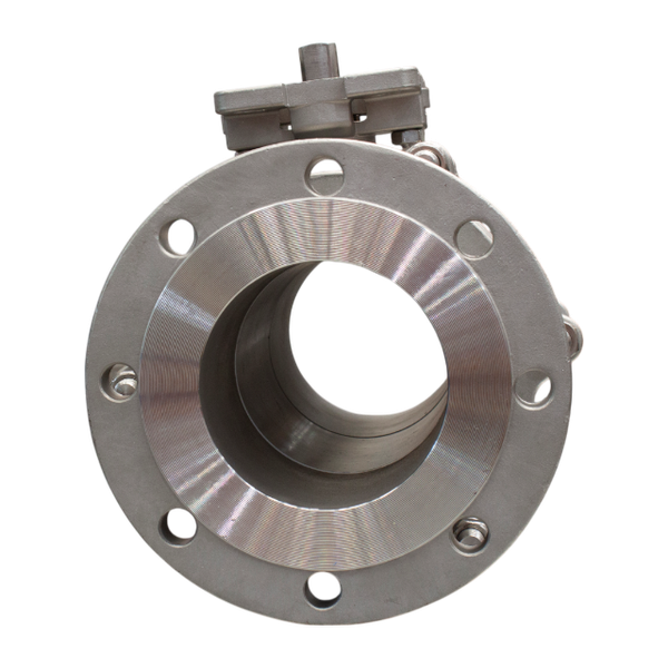 Кран шаровый фланцевый под привод нержавеющий (3PC), AISI316 DN 125 (5"), (CF8M), PN16