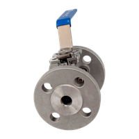 Кран шаровый фланцевый под привод нержавеющий (3PC), AISI316TI DN15 (1/2"), PN40