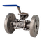 Кран шаровый фланцевый под привод нержавеющий (3PC), AISI316TI DN20 (3/4"), PN40