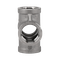 Крестовина нержавеющая, AISI304 DN10 (3/8"), (CF8), PN16