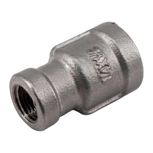 Муфта переходная нержавеющая, AISI304 DN8 х DN6 (1/4" х 1/8"), (CF8), PN16