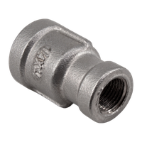 Муфта переходная нержавеющая, AISI304 DN8 х DN6 (1/4" х 1/8"), (CF8), PN16