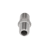 Ниппель резьбовой нержавеющий, AISI304 DN 8 (1/4"), (CF8), PN16