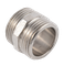 Ниппель резьбовой латунный никелированный, DN25 (1"), PN40