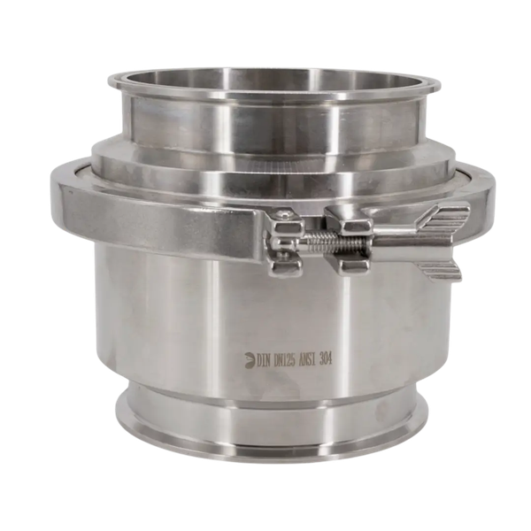 Обратный клапан Clamp DIN32676 нержавеющий, AISI304 DN 125, (CF8), PN8