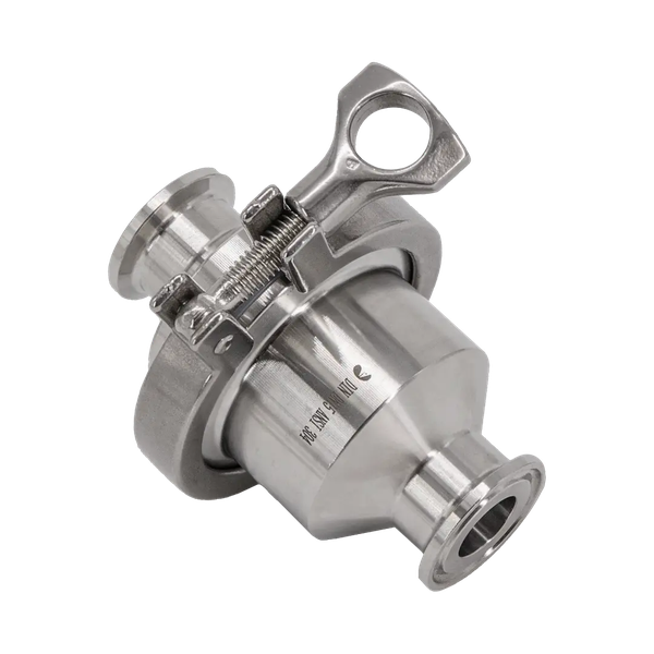 Обратный клапан Clamp DIN32676 нержавеющий, AISI304 DN15, (CF8), PN8