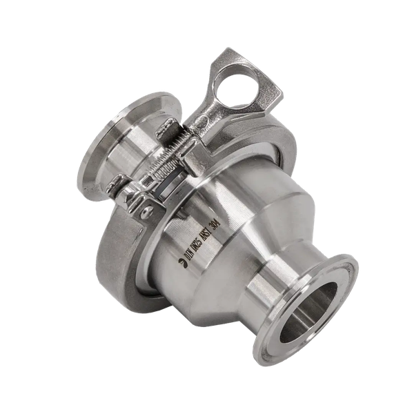 Обратный клапан Clamp DIN32676 нержавеющий, AISI304 DN25, (CF8), PN8