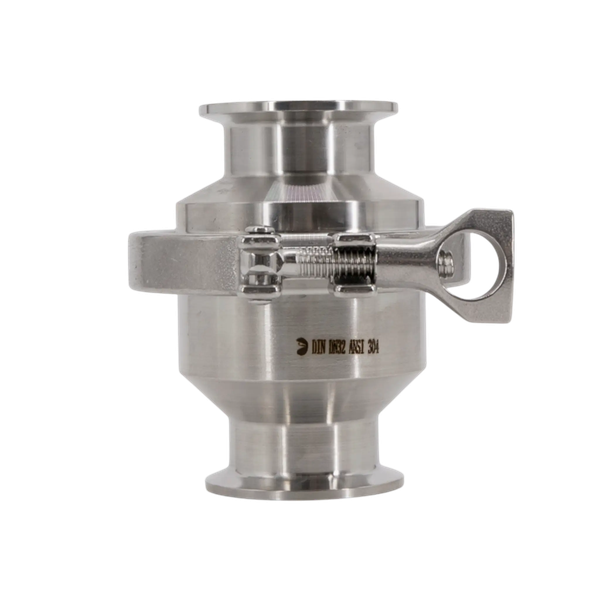Обратный клапан Clamp DIN32676 нержавеющий, AISI304 DN32, (CF8), PN8