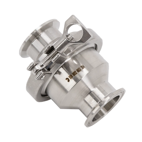 Обратный клапан Clamp DIN32676 нержавеющий, AISI304 DN32, (CF8), PN8