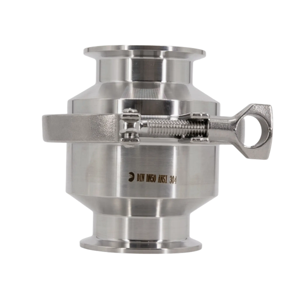 Обратный клапан Clamp DIN32676 нержавеющий, AISI304 DN50, (CF8), PN8